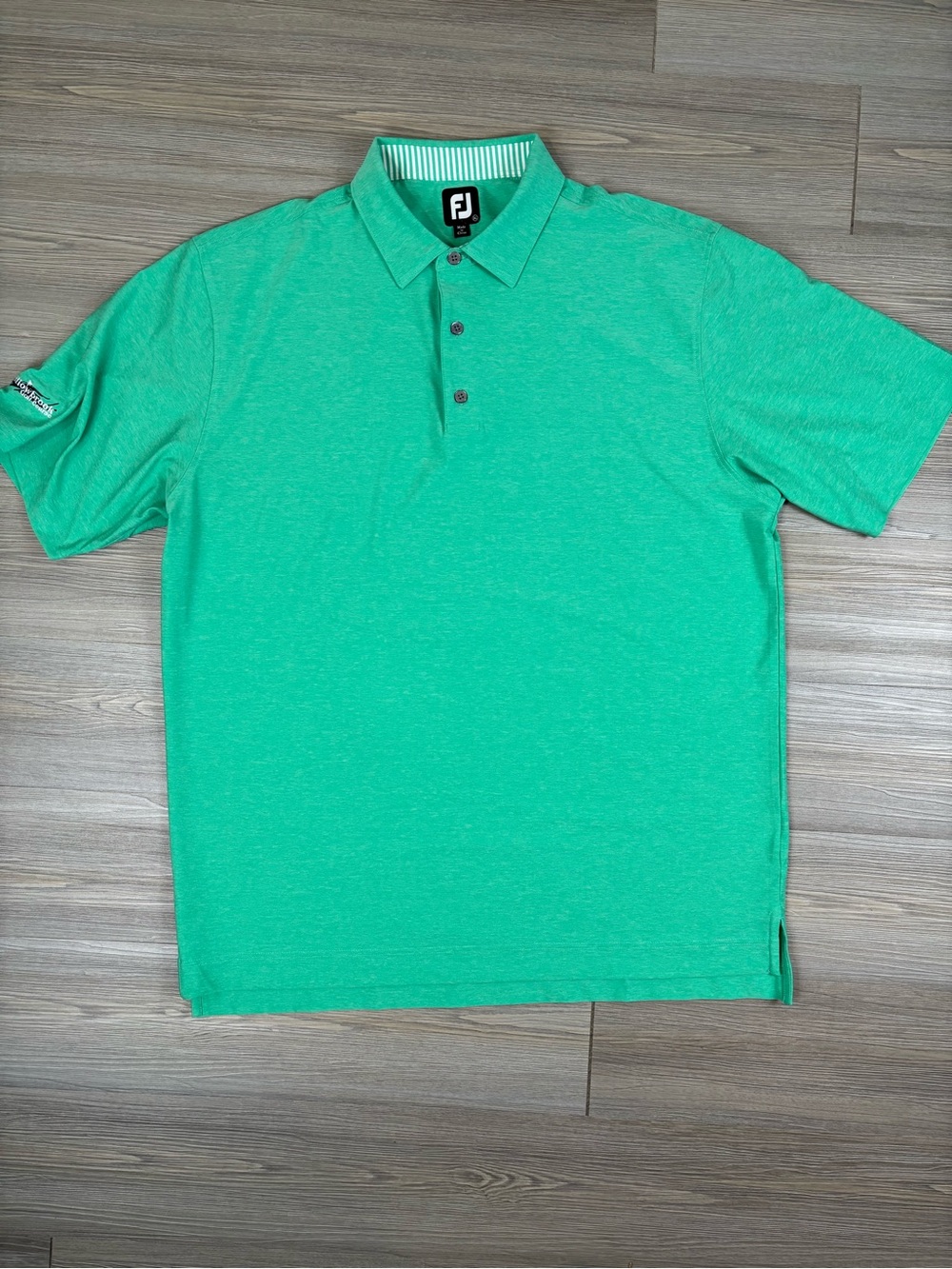 FootJoy Golf Mint Green Heather Performance Polo